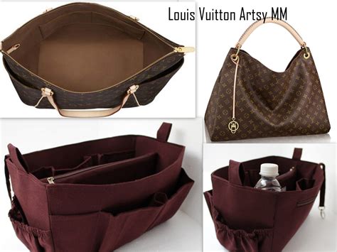 bag organizer louis vuitton|louis vuitton artsy purse organizer.